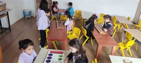 Hisarcık Atatürk İlkokulunda Akıl ve Zeka Oyunları kursus